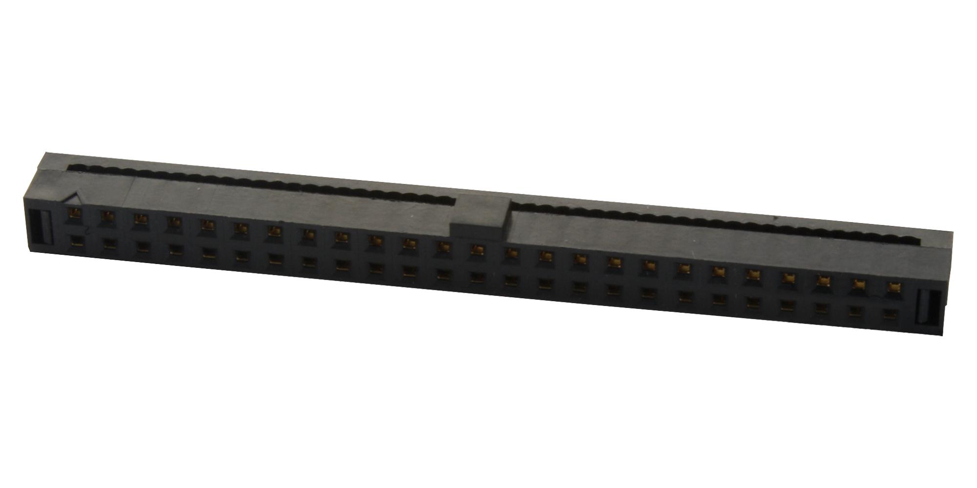 Samtec Tcsd-25-01-N Idc Connector, Rcpt, 50Pos, 2Row, 2mm