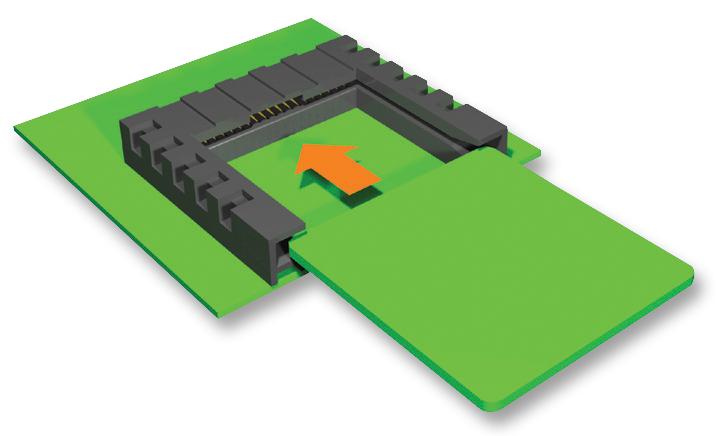 Samtec Mb1-140-01-L-S-01-Sl Card Edge Connector, Single Side, 40Pos, Smd