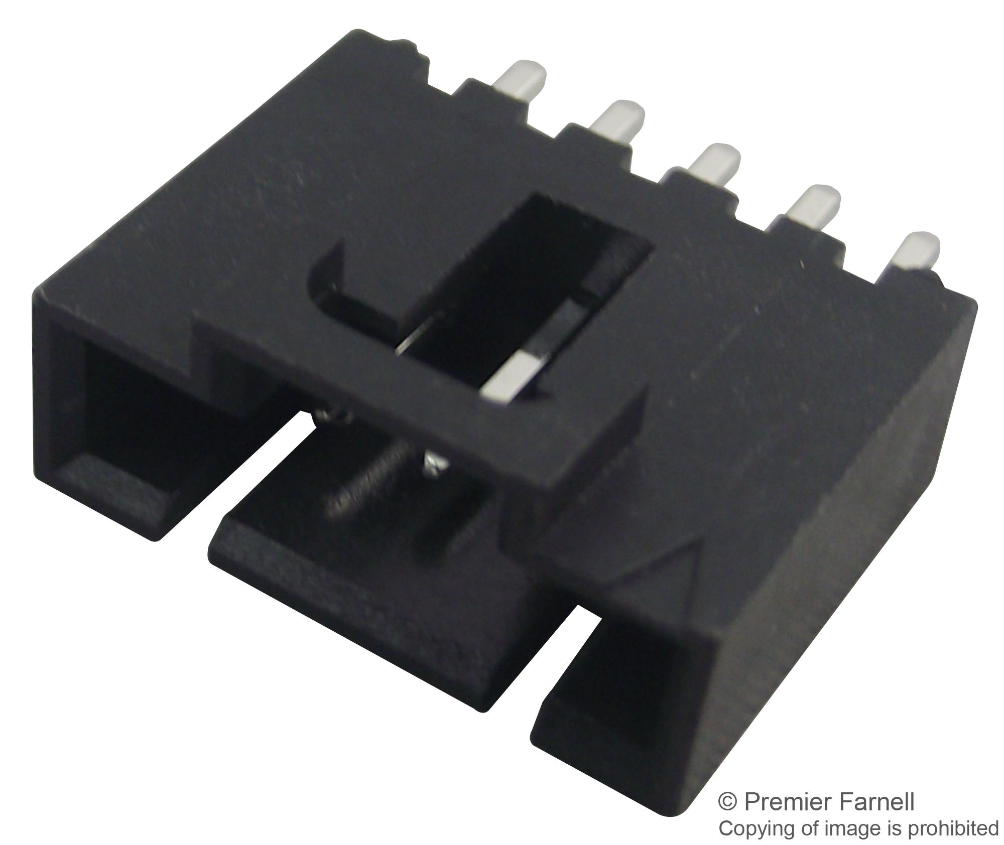 Molex 70543-0251 Connector, Header, 5Pos, 1Row, 2.54mm