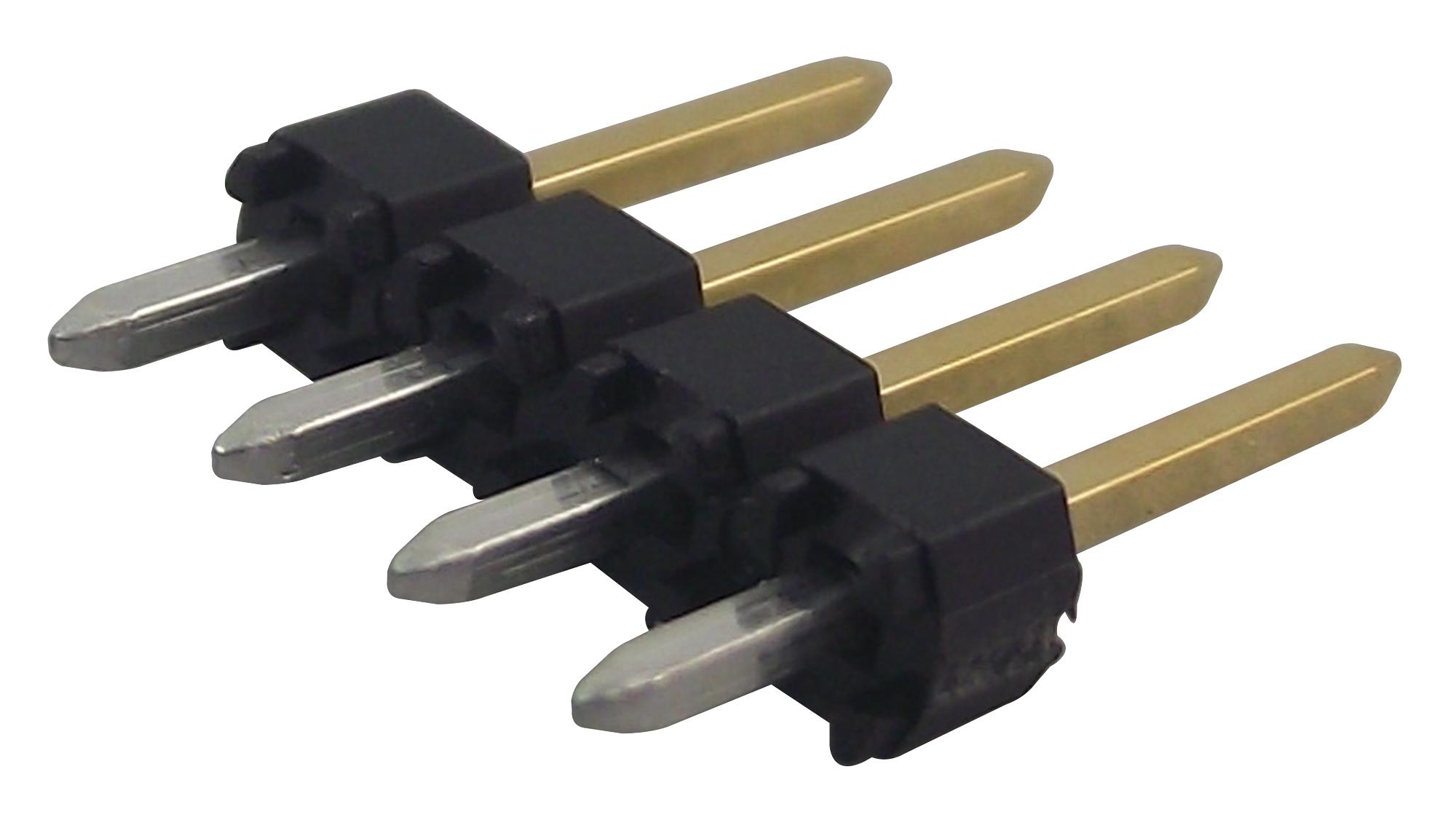 Molex 90120-0924 Btb Connector, Header, 4Pos, 1Row, 2.54mm