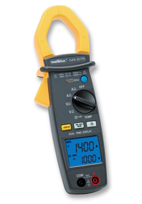 Metrix Mx0675 Clamp, Multimeter Ac-Dc Trms 1Ka