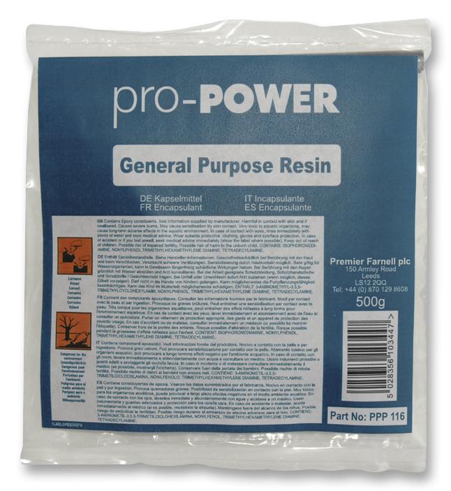 Pro Power Ppc116 500G Resin General Purpose Epoxy 500G