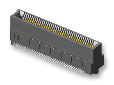 Samtec Mec6-110-02-L-Dv-A-Tr Socket, 0.635mm, 20 Way