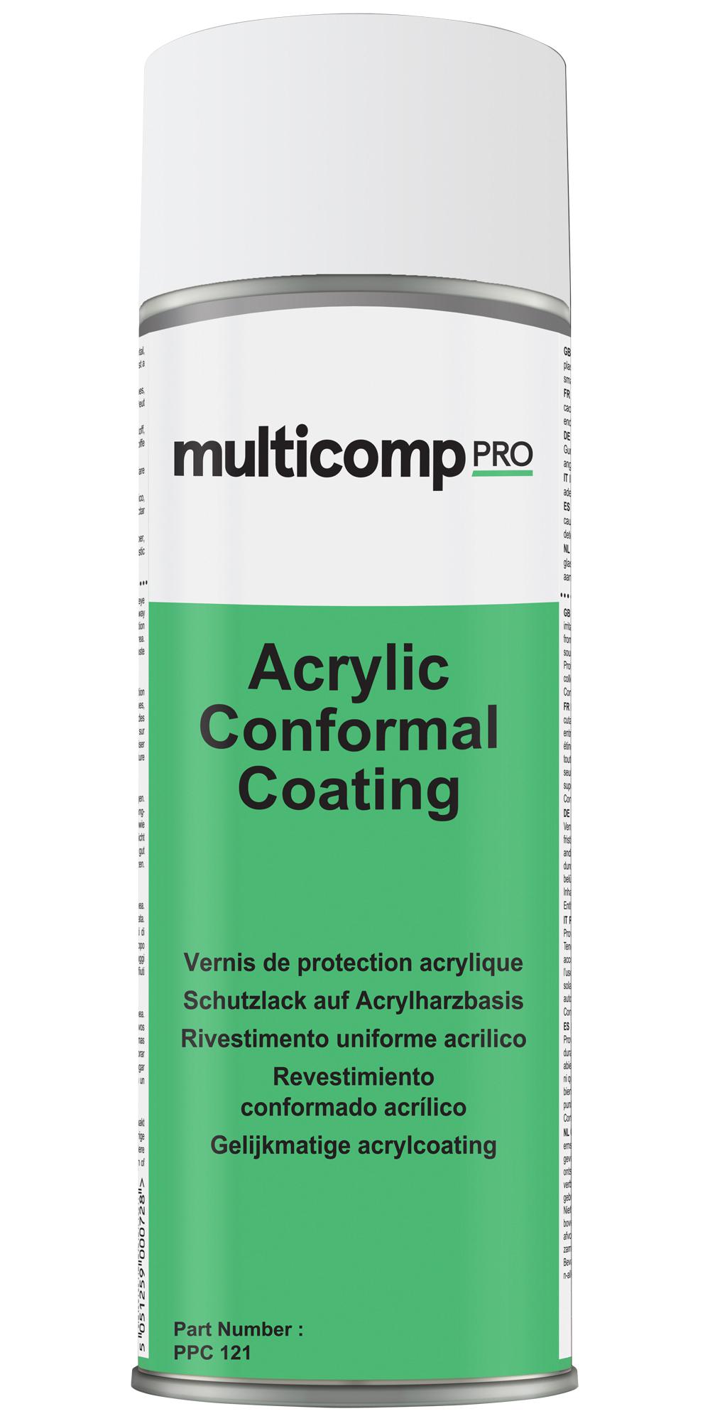 Multicomp Pro Ppc121 Conformal Coating, 400Ml, Can