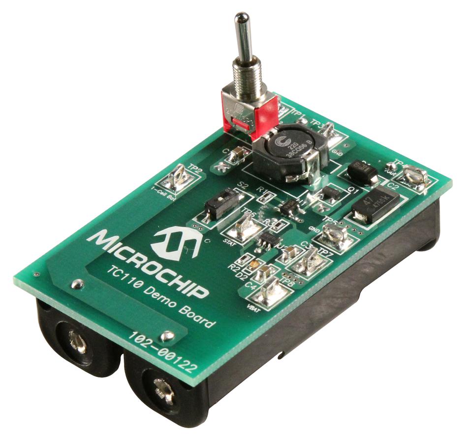 Microchip Technology Technology Tc110Dm Tc110, Boost Converter, Demo Board