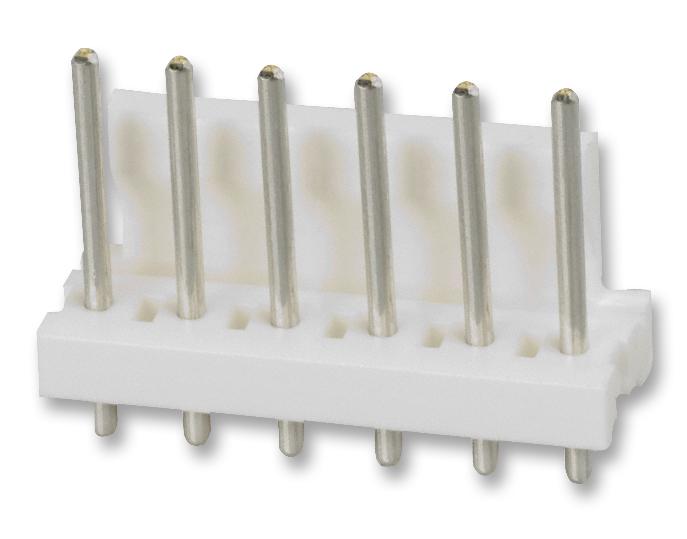 Amp Connectors / Te Connectivity 640388-6 Header, 3.96mm, 6Way