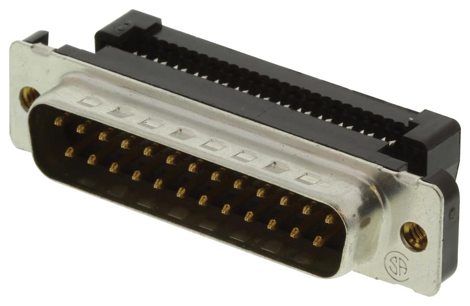 Amp Connectors / Te Connectivity 1658608-2 Plug, D Sub, 25Way