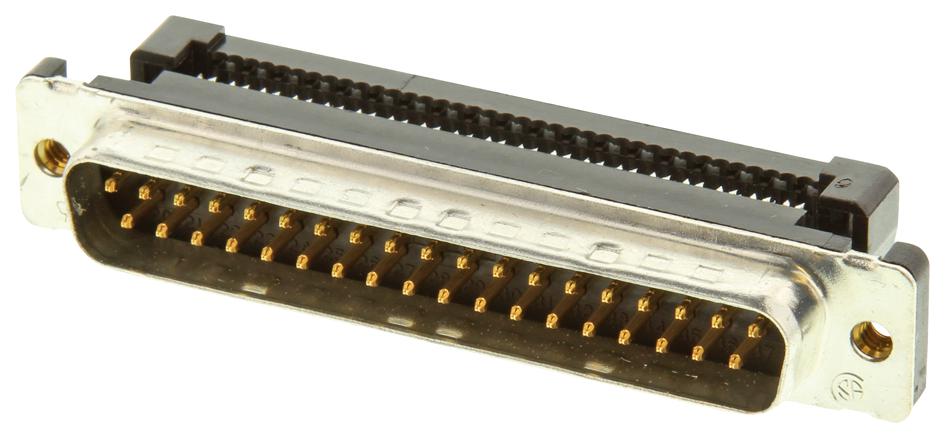 Amp Connectors / Te Connectivity 1658608-1 Plug, D Sub, 37Way