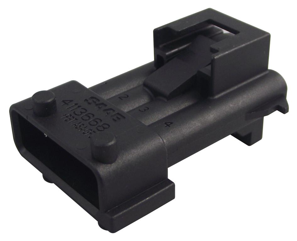 Amp Connectors / Te Connectivity 2-962340-1 Automotive Housing, Plug, 4Pos