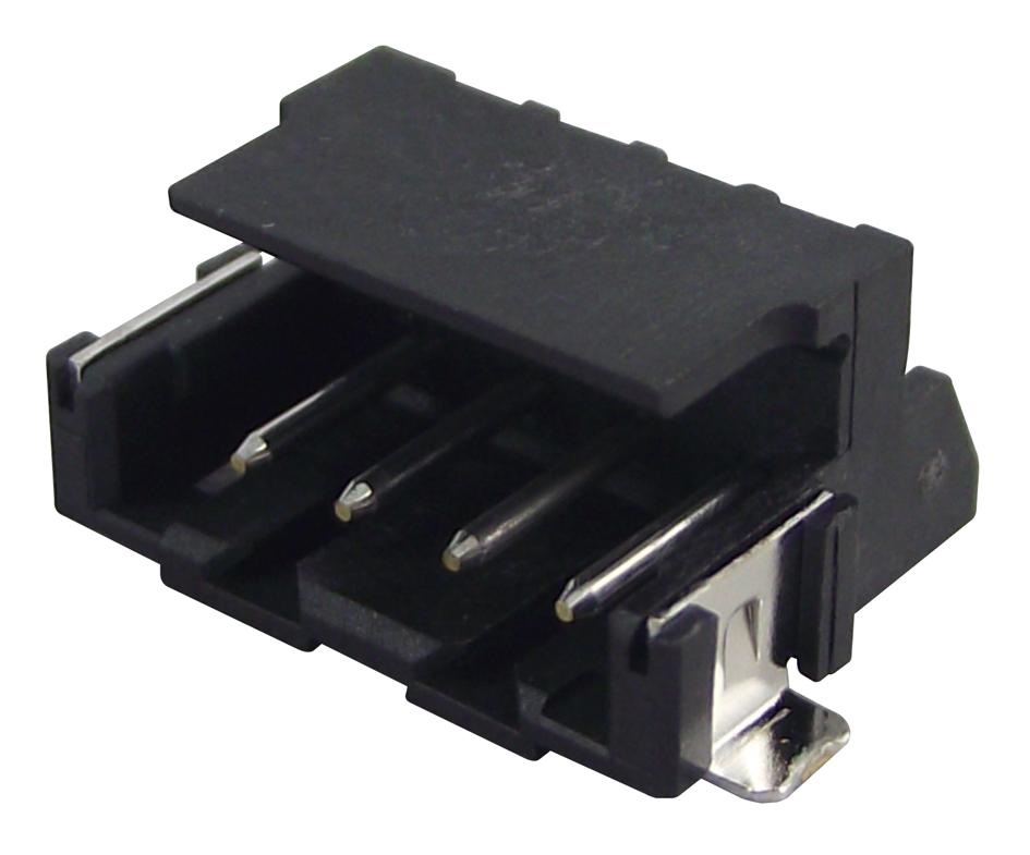 Amp Connectors / Te Connectivity 2-292173-4 Connector, Header, 4Pos, 1Row, 2mm