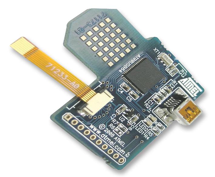 Microchip Technology Technology At9206 Usbplugincard Adaptor, Usb Qtouch Eval Kit I/f Card