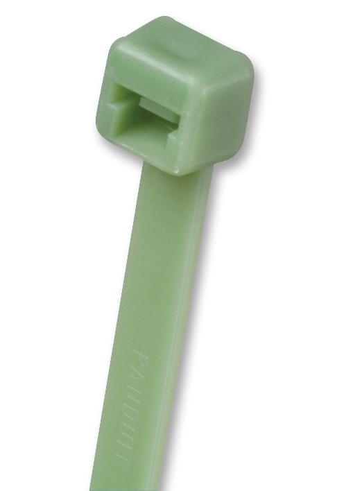 Panduit Plt1.5I-M109 Cable Tie, Green, 142mm, Pk1000