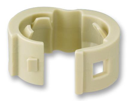 Panduit Pcbandei-Q Cable Clip, Patch Cord, Ivory, Pk25