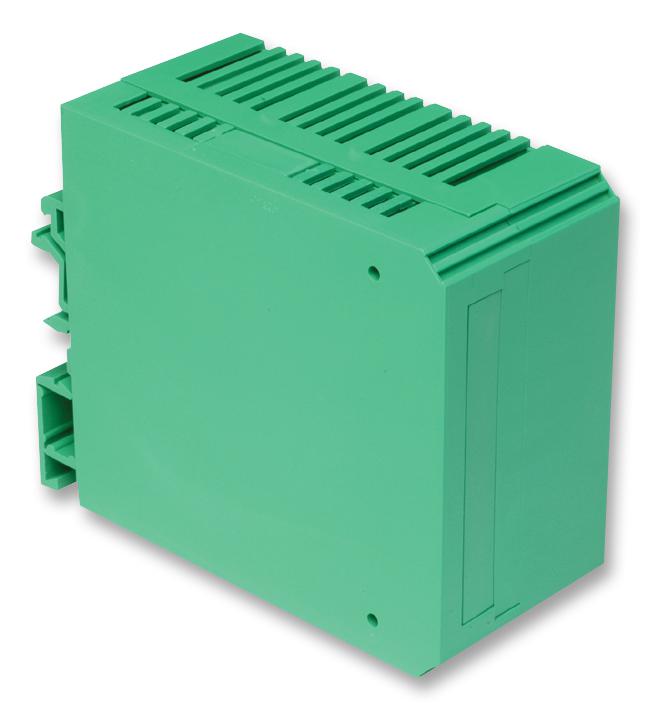 CamdenBoss Cvb450/kit Enclosure, Din Rail, Vertical, Green