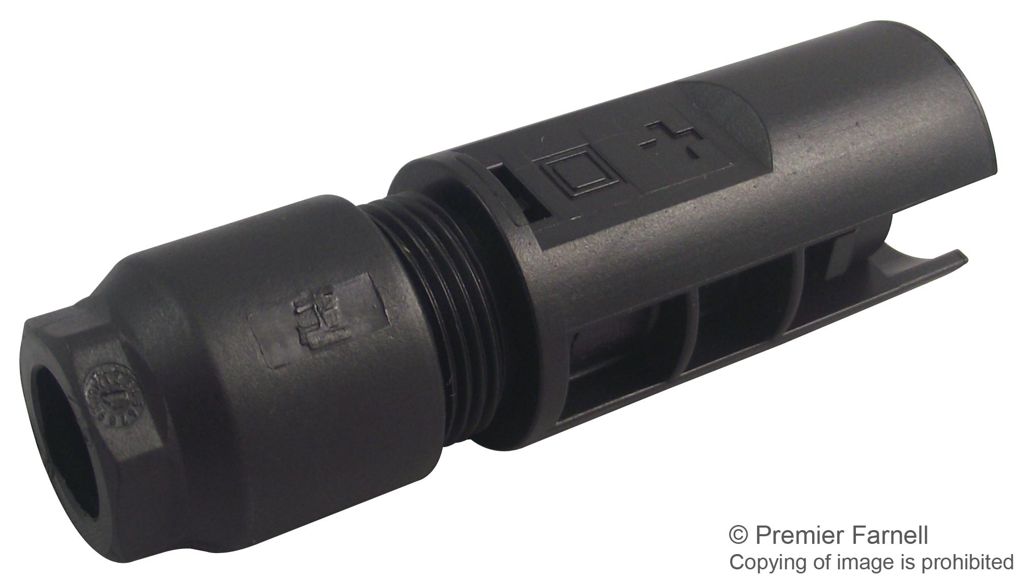 Amp Connectors / Te Connectivity 6-1394461-5 Plug, Solarlok, 6mm, Pos