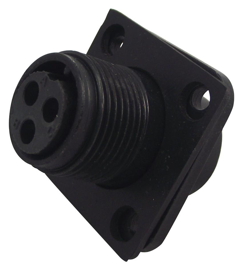 Harwin C90-3102R10Sl-3S Socket, Chassis, 3Way