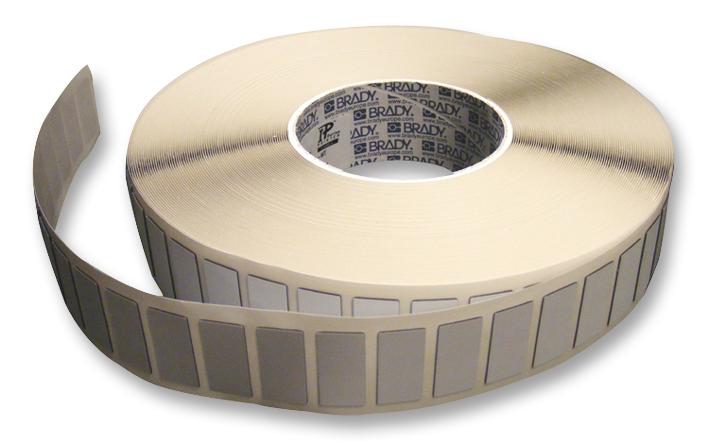 Brady Thtep-02-7593-Wt Label, Adh, Wht, 27X12.5mm, Pk2000