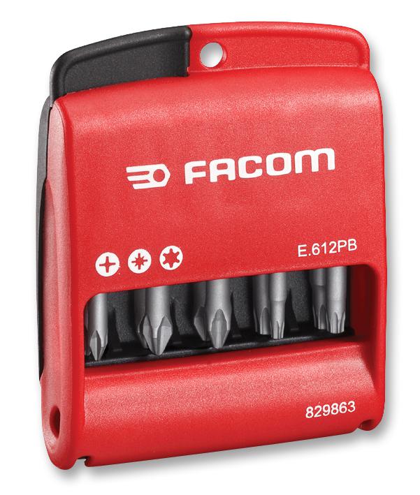 Facom E.611Pb Bit, Set Of 10 Series 6 50mm Long