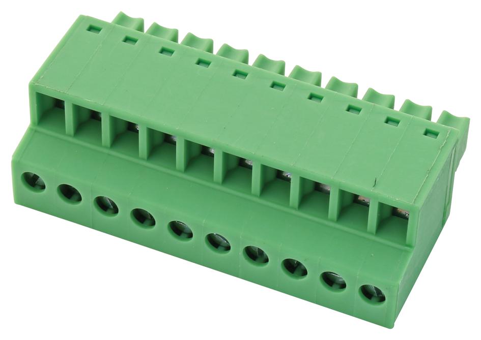 Phoenix Contact 1850741 Terminal Block, Pluggable, 10Pos, 16Awg