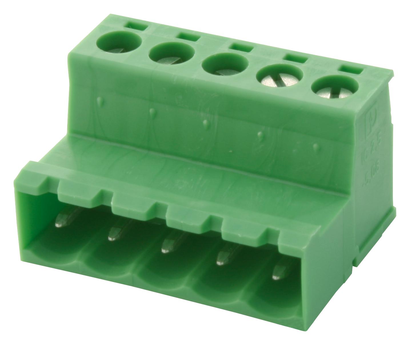 Phoenix Contact 1786200 Terminal Block, Pluggable, 5Pos, 12Awg