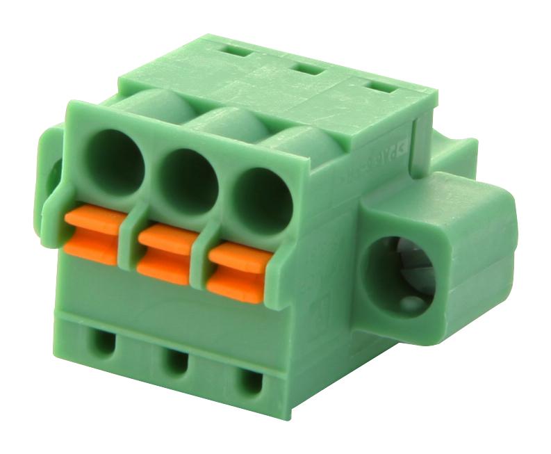 Phoenix Contact 1851245 Terminal Block, Pluggable, 3Pos, 16Awg