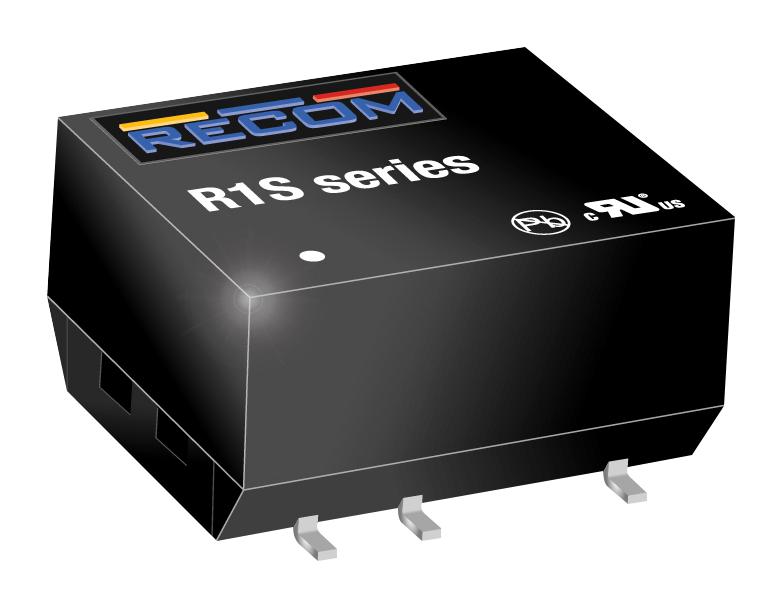 RECOM Power R1S-3.305/hp Dc-Dc Converter, 5V, 0.2A