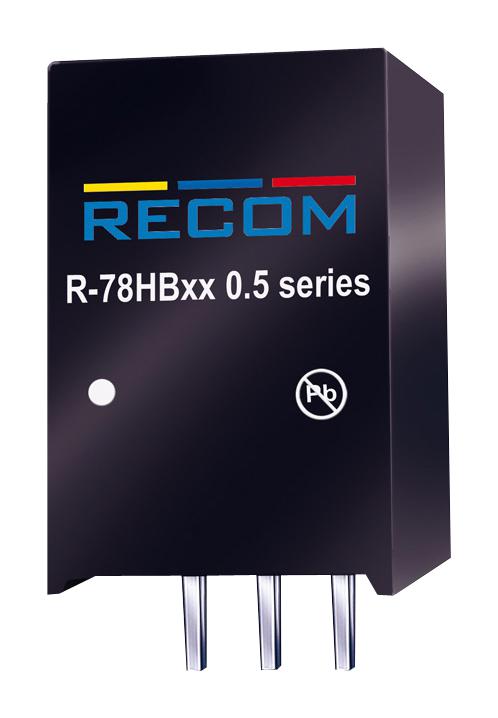 RECOM Power R-78Hb9.0-0.5L Dc-Dc Converter, 9V, 0.5A