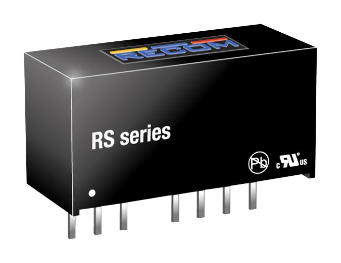 RECOM Power Rs-2405S Converter, Dc/dc, 2W, 05V, Sip8