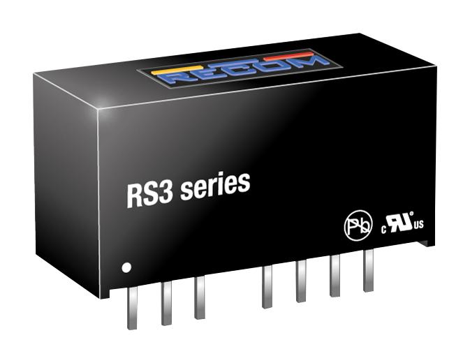 RECOM Power Rs3-1212S Dc/dc Converter, 3W, 2: 1, 12V