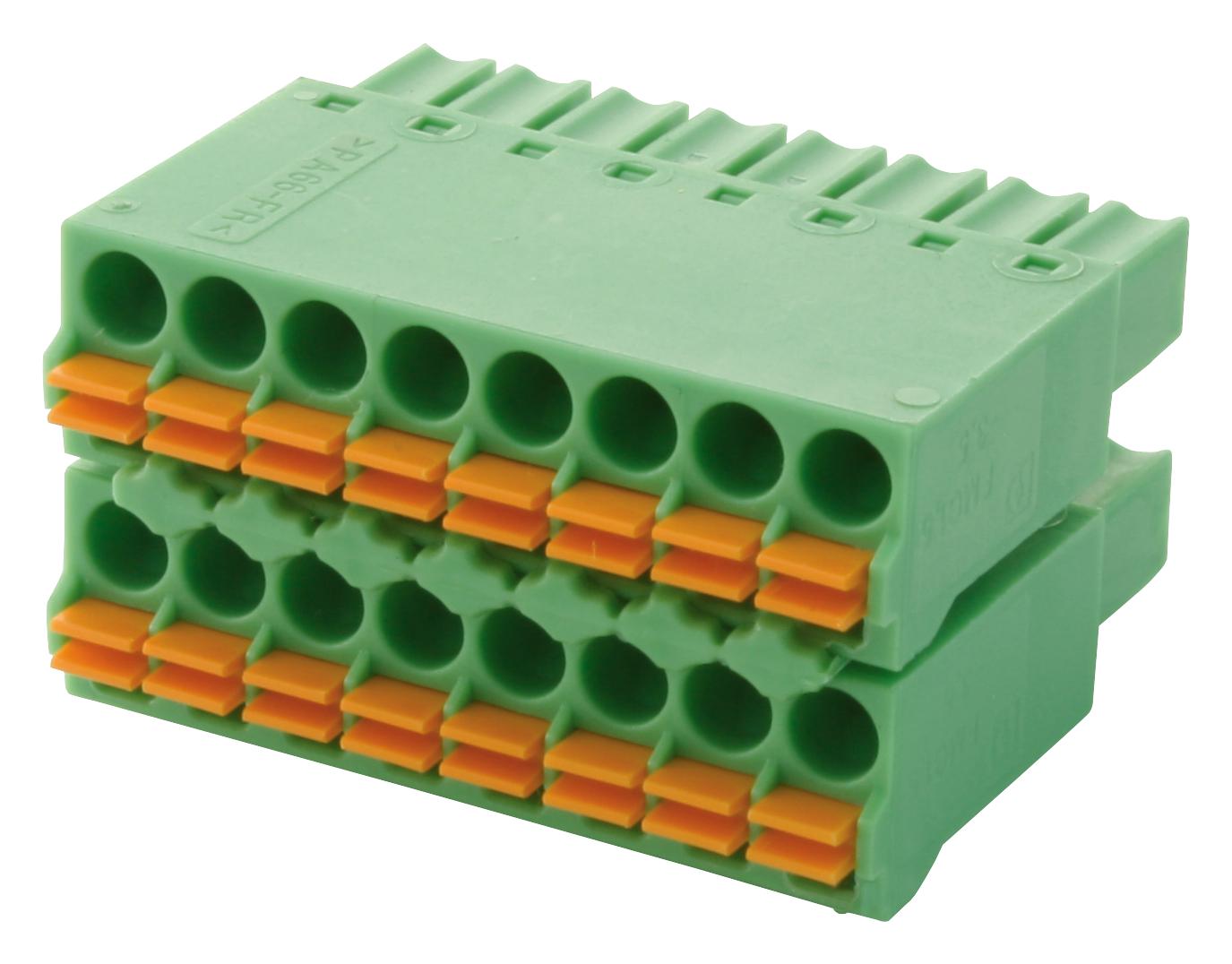 Phoenix Contact 1738869 Terminal Block, Pluggable, 8Pos, 16Awg