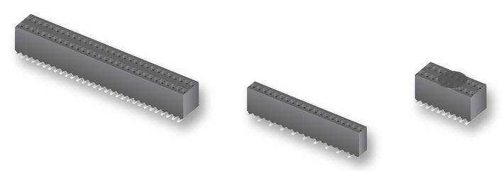 Samtec Rsm-115-02-L-D . Connector, Rcpt, 30Pos, 2Row, 1.27mm