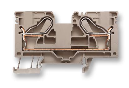Weidmuller 1896400000. Terminal Block, Din Rail, 2Pos, 12Awg
