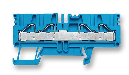 Weidmuller 1896250000. Terminal Block, Din Rail, 4Pos, 10Awg