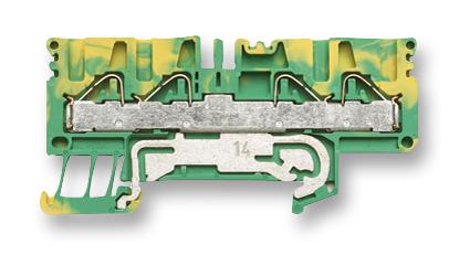 Weidmuller 1896160000. Terminal Block, Din Rail, 4Pos, 10Awg