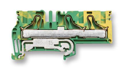 Weidmuller 1896190000. Terminal Block, Din Rail, 3Pos, 8Awg