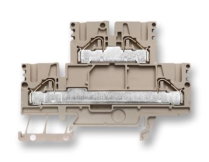 Weidmuller 1918770000 Terminal Block, Fused, 4Pos, 10Awg