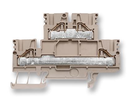 Weidmuller 1918740000 Terminal, Push-In, Pdk2.5/4N-L