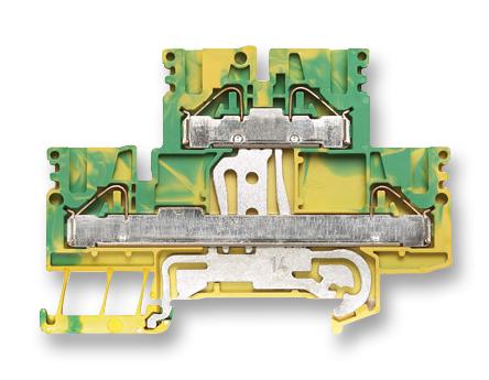 Weidmuller 1918710000 Terminal Block, Din Rail, 4Pos, 10Awg