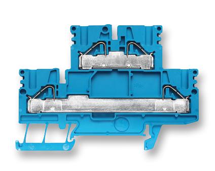 Weidmuller 1918760000 Terminal Block, Din Rail, 4Pos, 10Awg