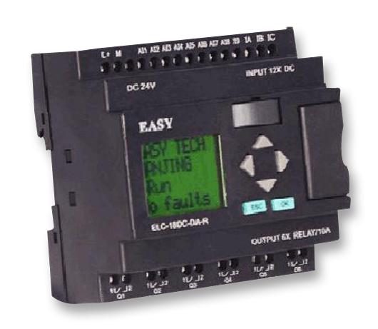 Easy Elc-18Dc-Da-R Plc, Cpu, Digital/analog