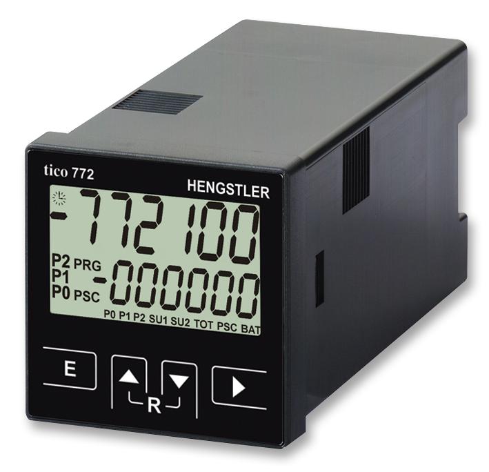 Hengstler 0772132 Counter, 230V Ac, Lcd, 2 R