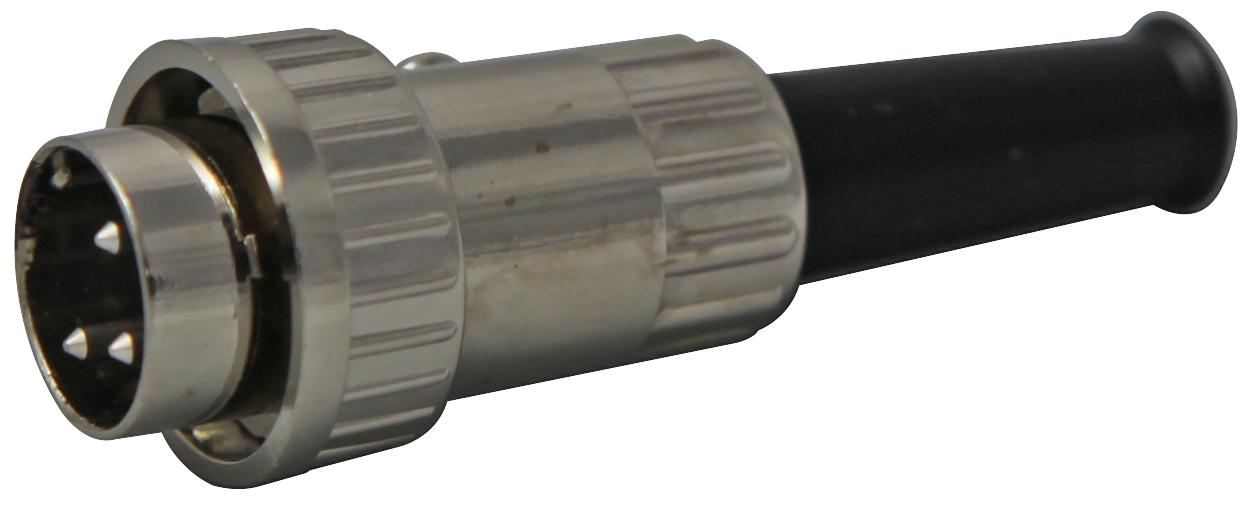 Lumberg 0132 08-1 Plug, Free, Din, Bayonet, 8Way