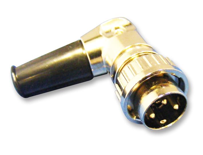 Lumberg 0134 07-1 Plug, R/a, Din, Bayonet, 7Way