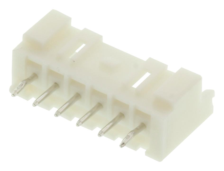 Te Connectivity 2132230-6 Header, Vertical, 2.5mm, 6Way