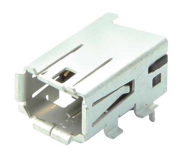 Te Connectivity 1981386-1 Connector, Mini I/o, Plug, 8Pos, Th