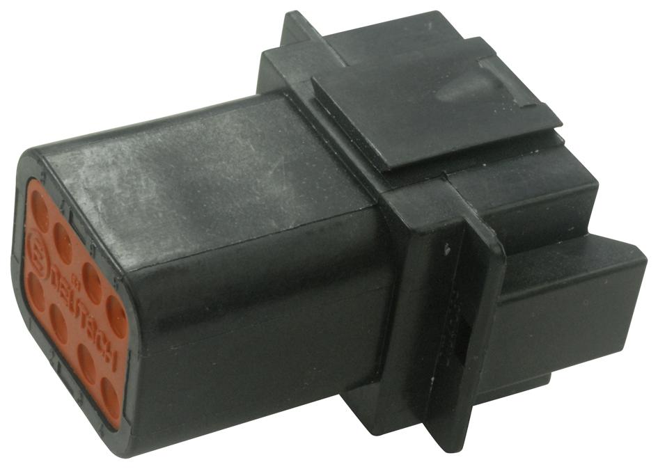 Deutsch Connectors / Te Connectivity Dt04-08Pa-Ce02 Receptacle, Dt, Thin Wall, 8Way, Pin