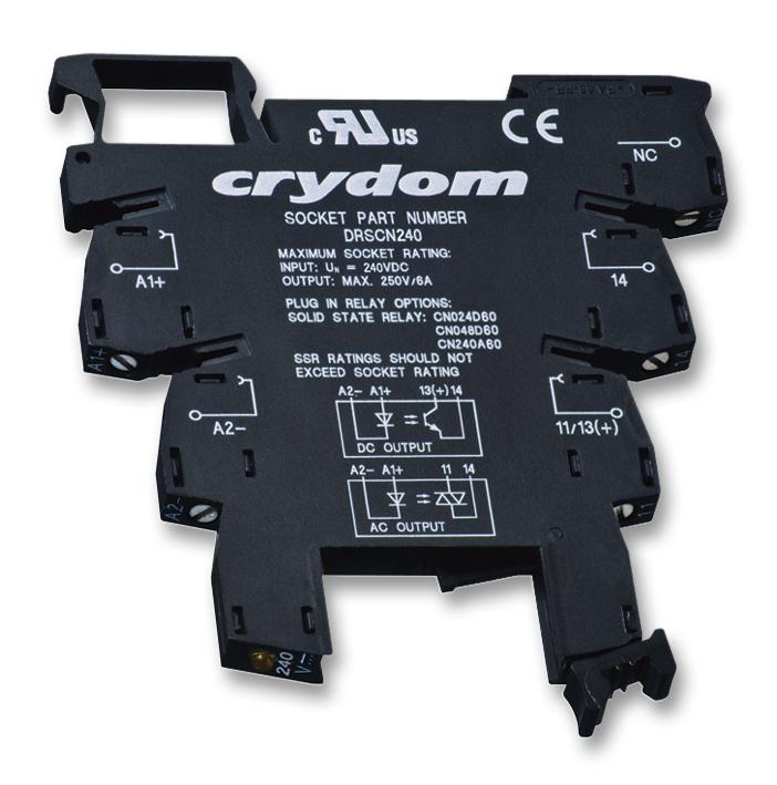 Sensata/crydom Drscn240 Socket, 6mm, For 240Vac Cn Ssr