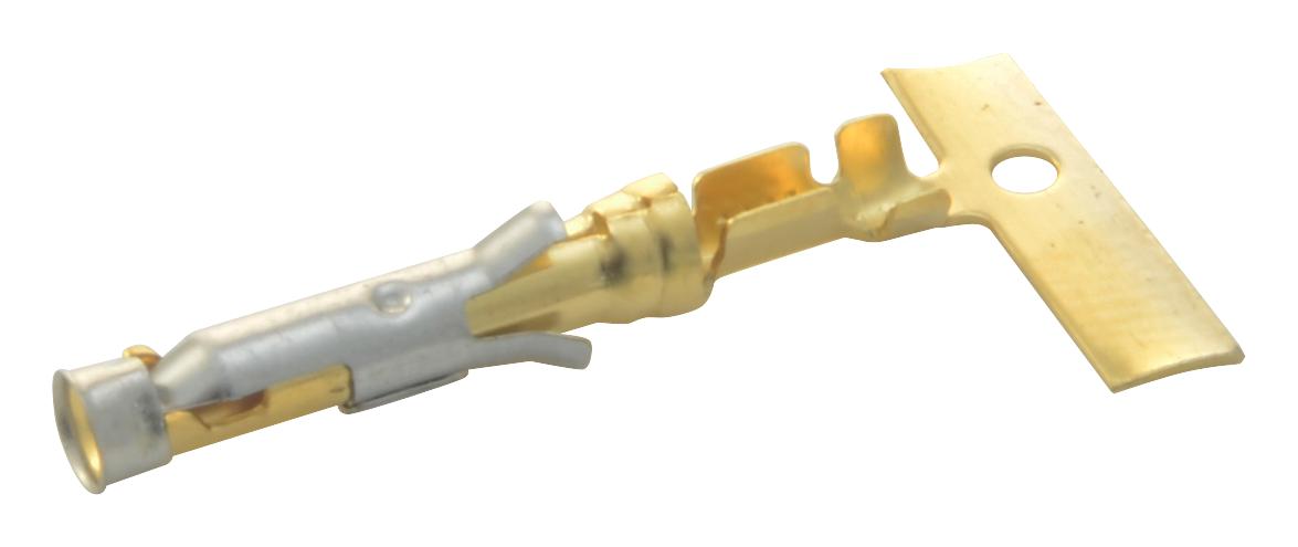 Amp Connectors / Te Connectivity 163087-8 Crimp Socket, .062, Gold