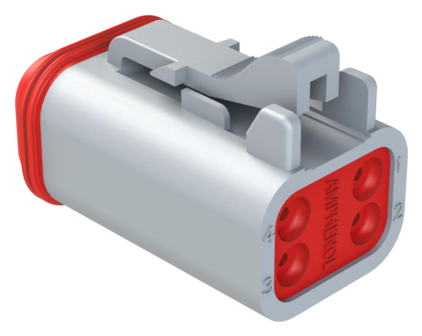 Amphenol Sine/tuchel At06-4S Plug, At, 4 Way, Skt