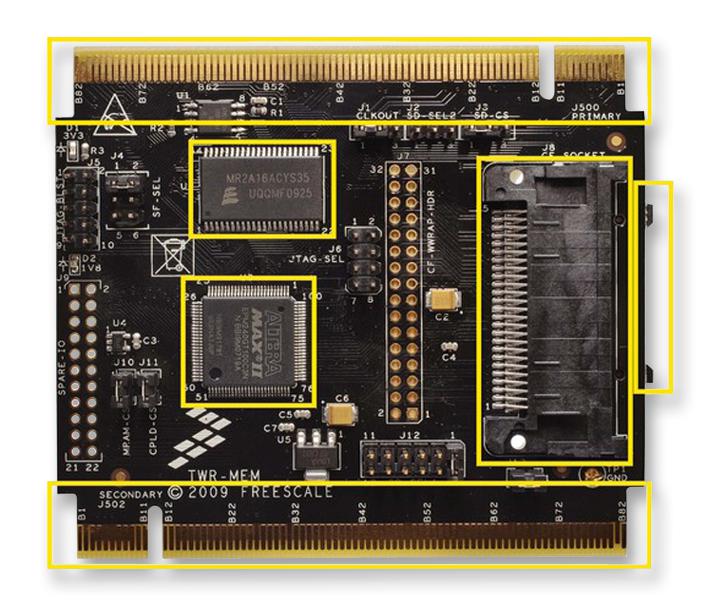 NXP Semiconductors Semiconductors Twr-Mem Memory Module, For Tower System